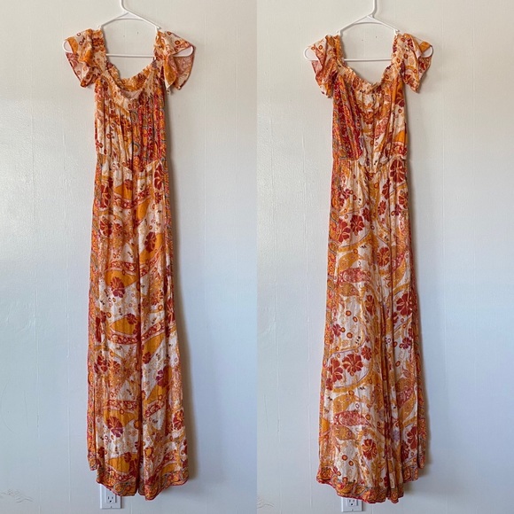 Free People Carmen Off The Shoulder Jumpsuit - Picture 7 of 15